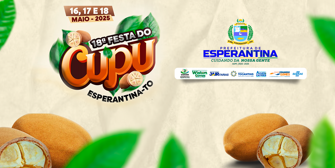Esperantina se prepara para a 18ª edição da tradicional Festa do Cupu