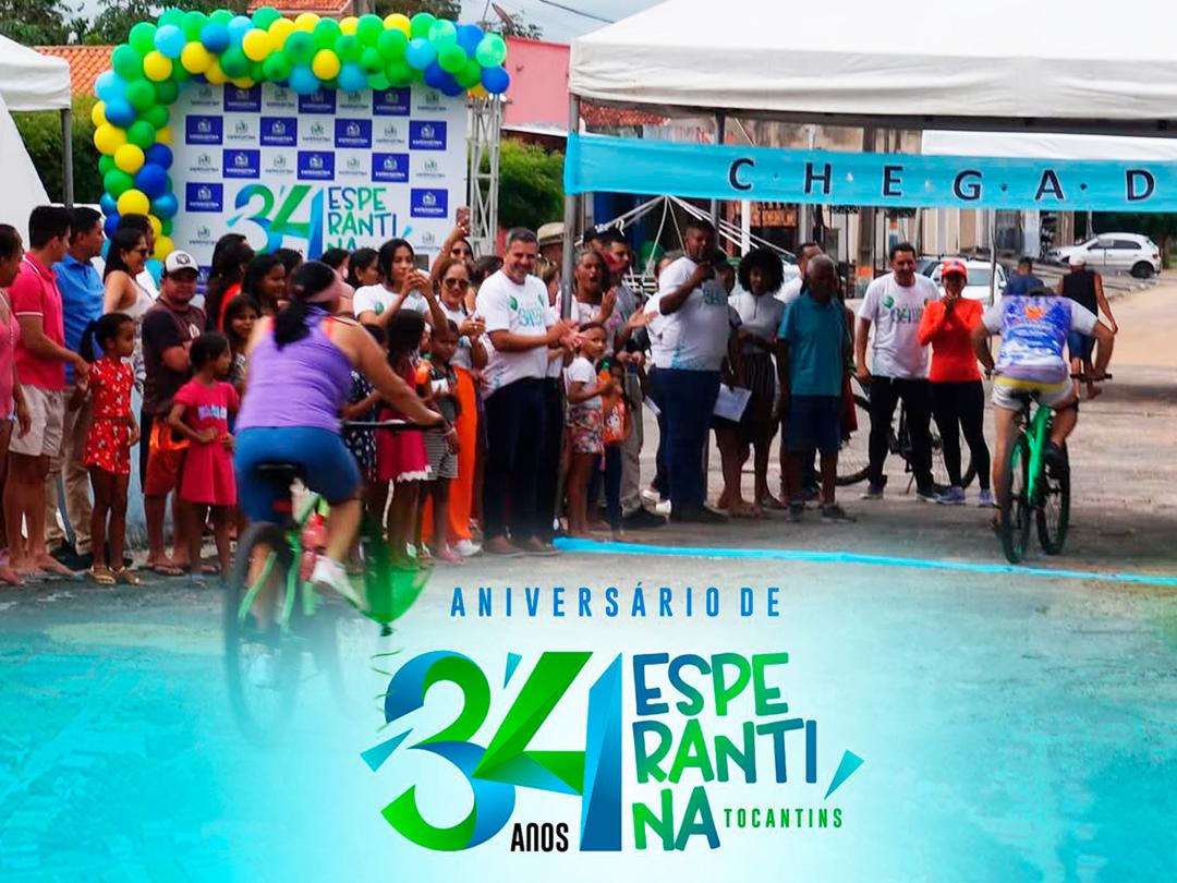 Celebração do 34º aniversário de Esperantina