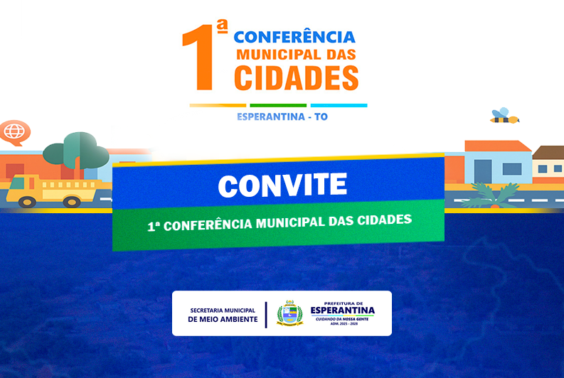 1ª Conferência Municipal das Cidades